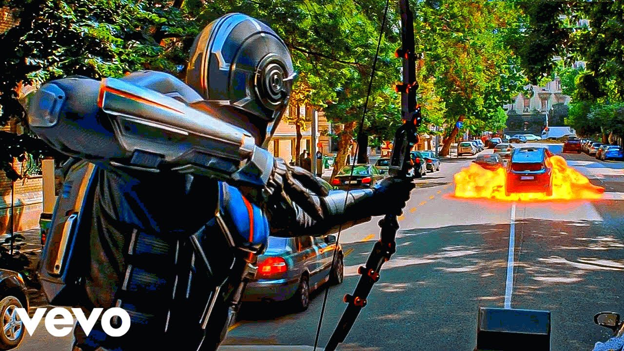 Jennifer Lopez - On The Floor (HAYASA G Remix) | Black Widow [Bike Chase Scene]