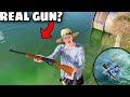 I Found a GUN While Fishing…