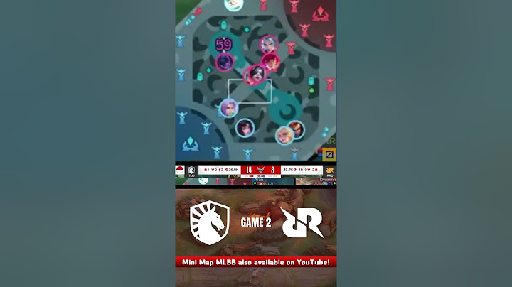 [Mini Map] TLID vs RRQ - Game 2 - Week 9 Day 2 - Regular Season - MPL ID S15