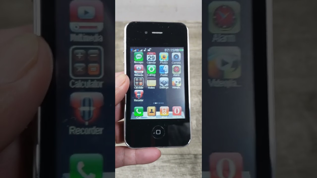 Old Apple A1221 Phone 32GB - Fake? I Think So - YouTube
