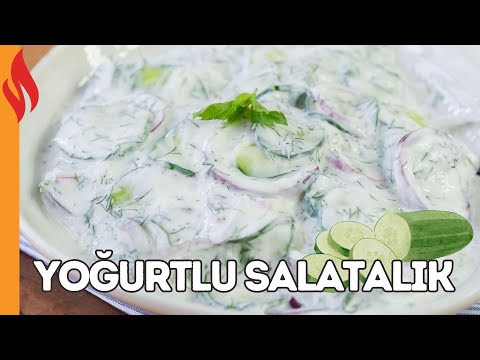Yoğurt Soslu Salatalık Salatası Tarifi | Nasıl Yapılır?