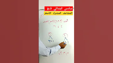 المضاعف المشترك الأصغر Viral اكسبلور رياضيات 