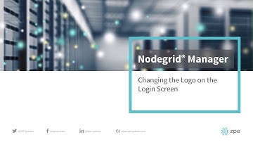 Nodegrid Manager - Changing the Logo on the Login Screen