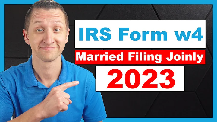 How to fill out IRS form W4 Married Filing Jointly 2023