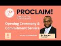CAMP25 Opening Ceremony Commitment Service Dr James W S Yansen Jr CAMP25 Opening Ceremony Commitment Service Dr James W S Yansen Jr