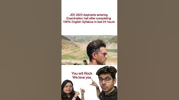 JEE 2023 - Must Watch before your English Board Examination🫡🔥❤️ #jee2023 #namokaul #jee #unacademy