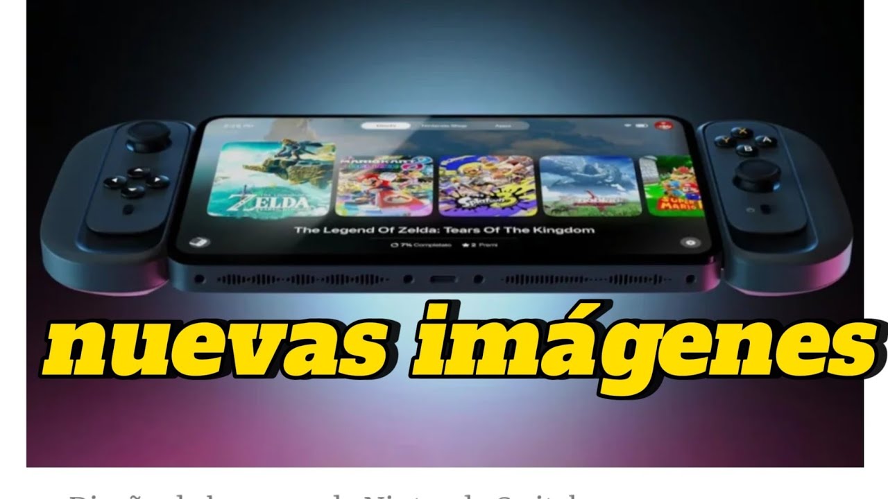 se filtran nuevas imágenes de nintendo switch 2 - YouTube