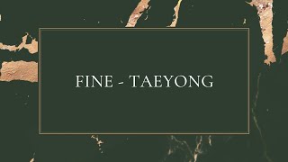 Fine - Taeyong [sub indo]