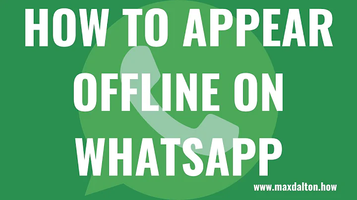 How to Appear Offline on WhatsApp
