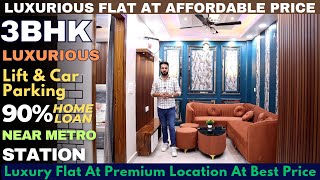 3BHK Luxury Flat At Very Affordable Price With Lift And Car Parking #3bhkflat #ombuilders