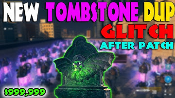 NEW* Solo How To Do Tombstone Glitch [AFTER PATCH] Duplication, Essence, Stash, MW3 ZOMBIES | Guide