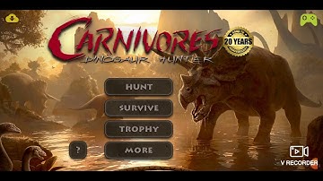 CARNIVORES Dinosaur Hunt gameplay Part 1 ( Android, iOS )