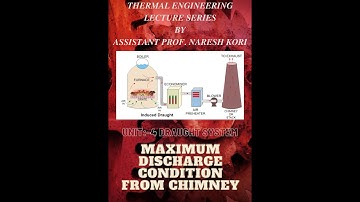 Power Plant Engineering_UNIT4_Maximum discharge condition for chimney