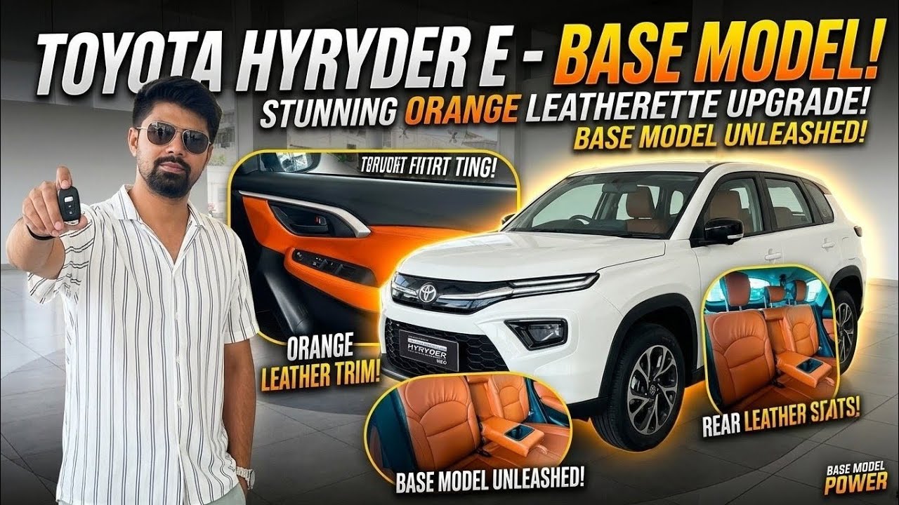 Base ko Banaya Top Model 🔥 Hyryder E Variant with 1.35 Lakh Modifications!