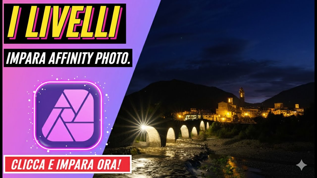 I Livelli in Affinity Photo - tutorial 