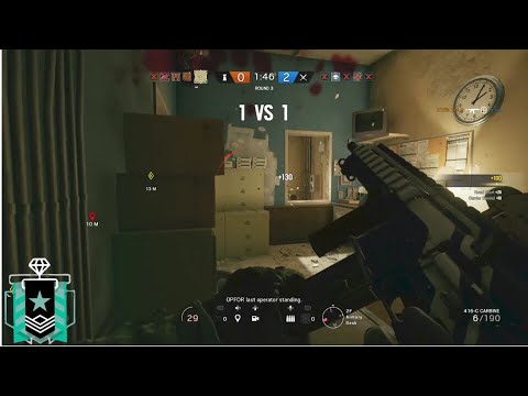 Clutch against Python and Visix!!!: Xbox Diamond - Rainbow Six Siege
