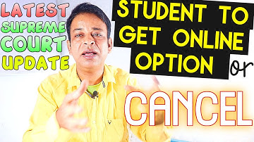 Latest Supreme Court Update- ICSE/ISC 2021 Semester-1 MCQ Exams Students Must Get ONLINE OPTIONS too