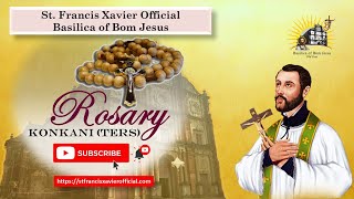Rosary in Konkani (Ters) - Basilica of Bom Jesus - Friday 20 May 2022