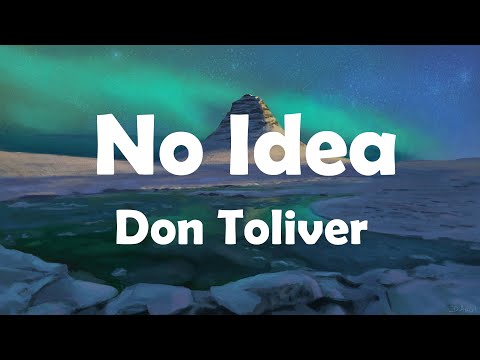 No Idea -