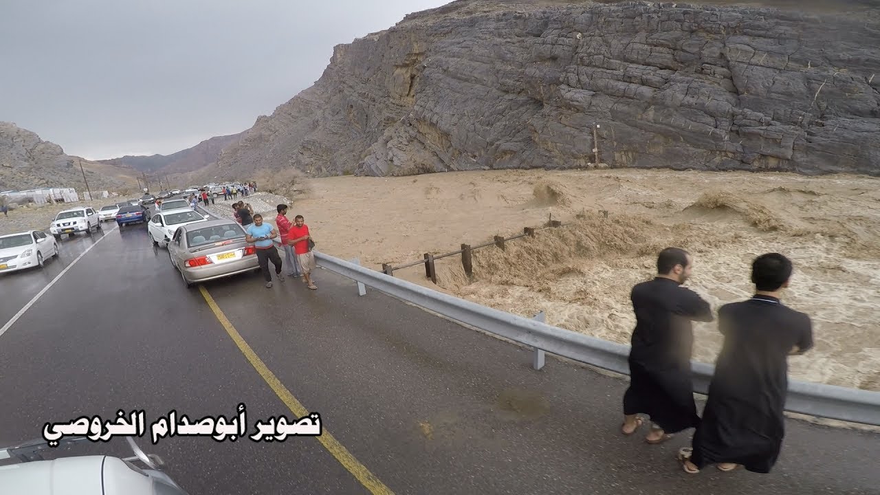 نزول وادي بني خروص بولاية العوابي