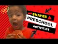 Shapes Preschool Activities  | Fun With Shapes for Homeschool Learning