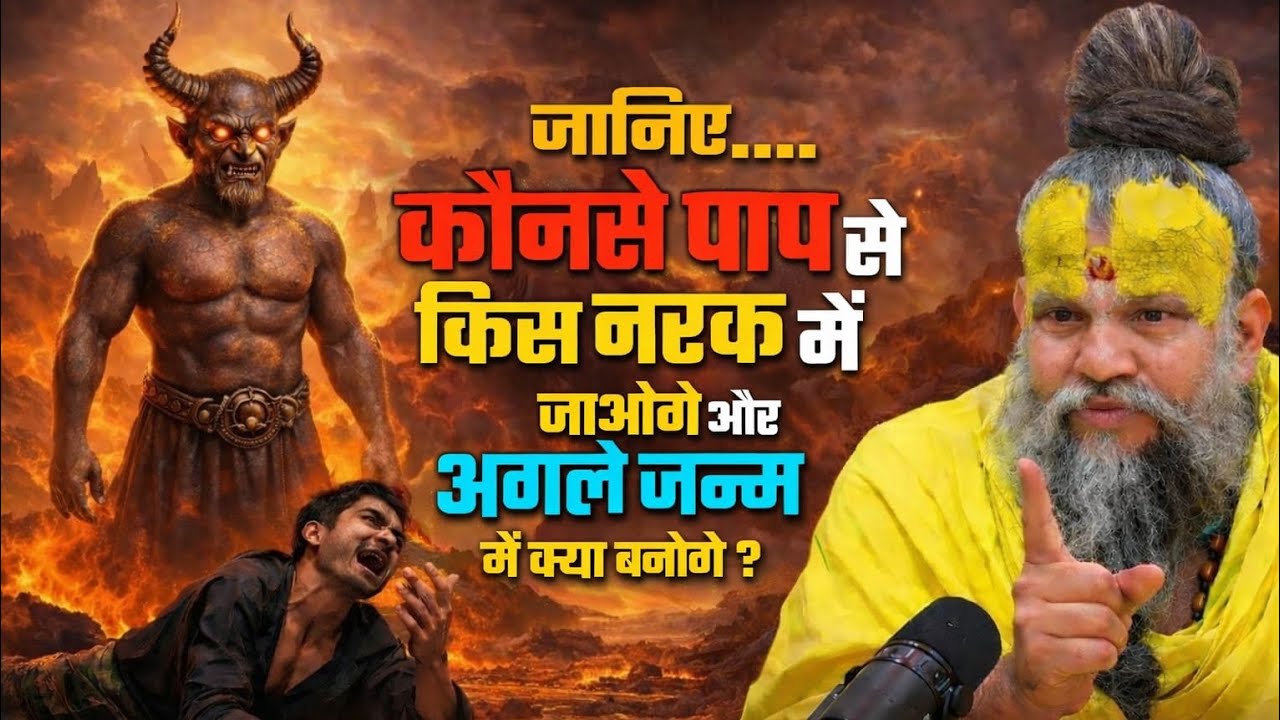 जानिए कौनसे पाप से किस नरक में जाओगे और अगले जन्म में क्या बनोगे ? Bhajan Marg (भाग-1)