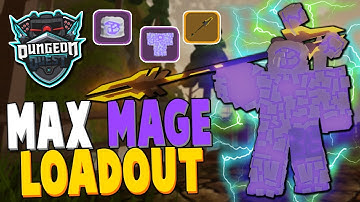 BEST MAGE LOADOUT FROM ORBITAL OUTPOST IN DUNGEON QUEST!! (Roblox)
