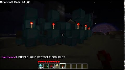 Binary clock / counter in minecraft