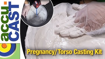 Molding and Casting a Pregnant Torso Using Bodygel™ 880 Alginate
