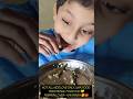 Not all kids love junk food… some love traditional food too 💛Pumpkin lover – Kavyansh 🎃🥄