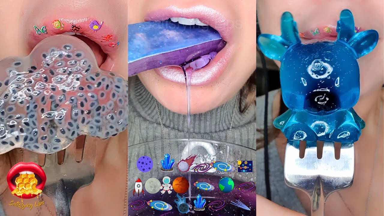 30 Minutes For Relax Sleep Study Eating Emoji Food Compilation Mukbang 먹방