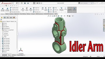 Idler Arm SolidWorks