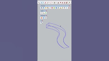 Create Curve Ramp with JSH tool #shorts #shortvideo #short #sketchupplugins #sketchup #architecture