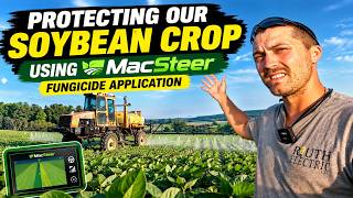 Protecting Our Soybean Crop With MAC Steer | Fungicide Application