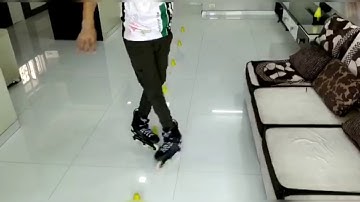 MEGA NELSON - INLINE FREESTYLE SKATING. LEVEL-2 TRICK. SLALOM.