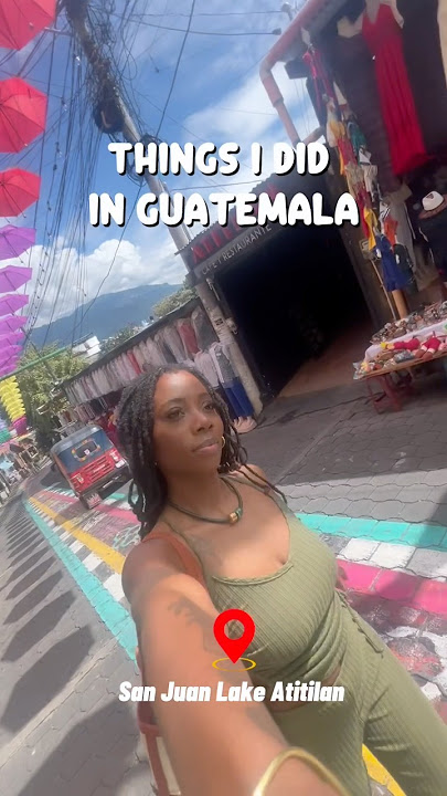 Explore Lake Atitilan with me #guatemala #travelvlog