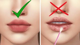 How To Get Plump Soft Pink Lips Lip Care Routine 3D Craze