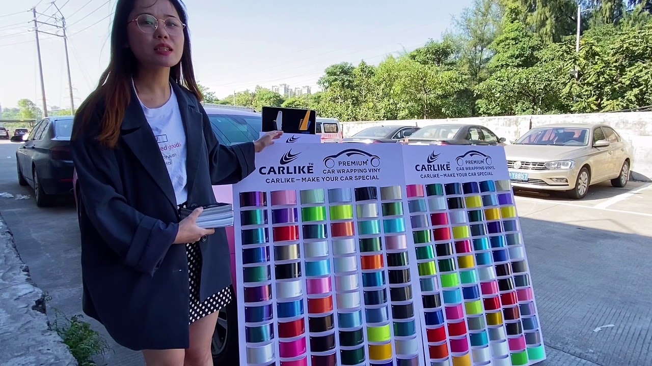 CARLIKE Car Wrap Vinyl Introduce - YouTube