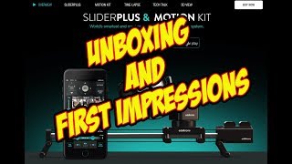 Edelkrone Slider Plus and Motion Kit - Unbox and Setup Pt 1