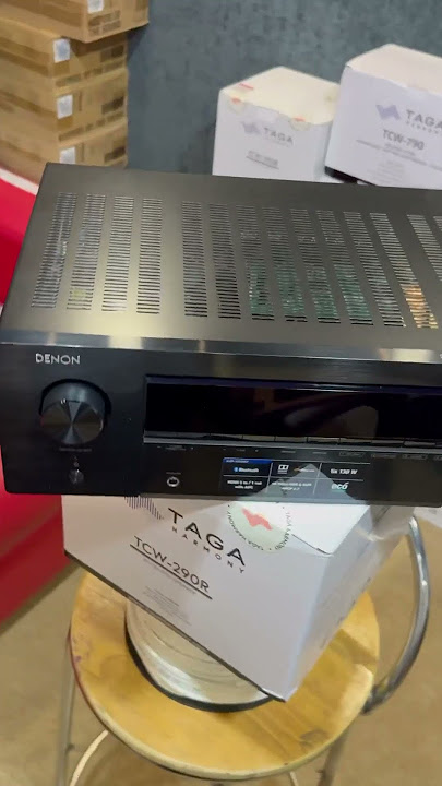 Denon AVR-X250BT 5.1 Ch. 4K Ultra HD AV Receiver with Bluetooth