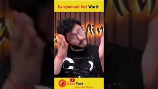 carryminati Net Worth | Carryminati income #shortvideo #shorts #carryminati #caryyminatiincome