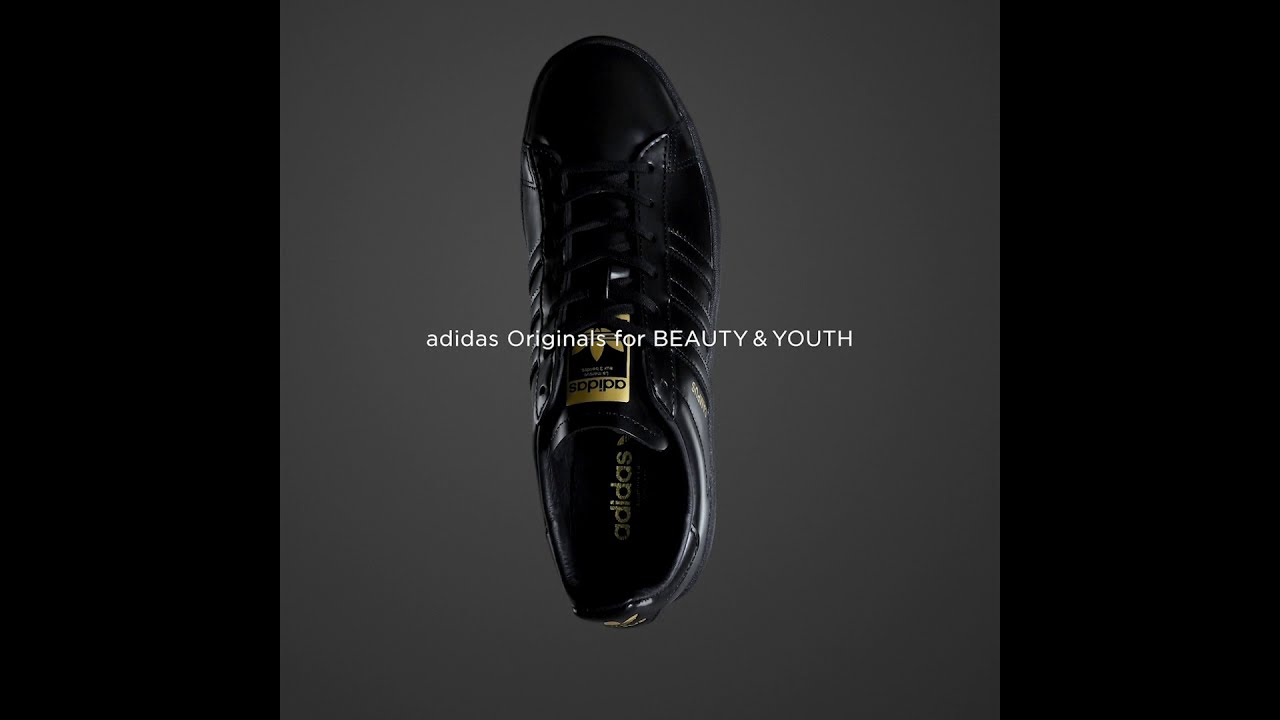 adidas Originals for BEAUTY&YOUTH CAMPUS BLACK LEATHER BYSP - YouTube