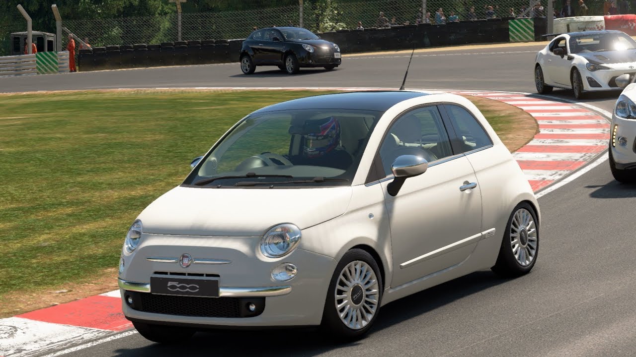 Gt Sport Fiat 500 1 2 8v Lounge Ss 08 Gameplay Youtube