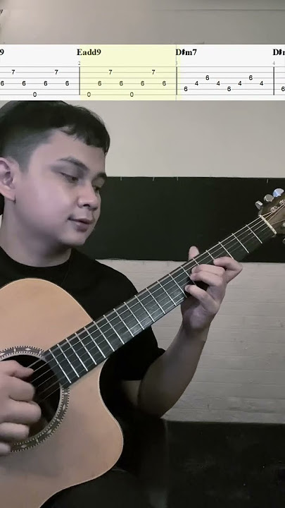 hindia - rumah ke rumah (intro gitar) #tutorialgitar #tablature