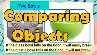 COMPARING OBJECTS! Powerpoint presentation | Grade 1.