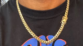 10mm 14kt 22” Miami Cuban Link Chain Handmade by @gusvillajewelry !!