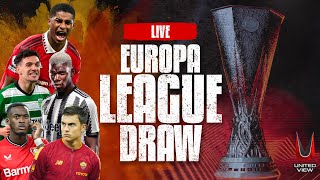 Manchester United UEFA Europa League Quarter-Final Draw LIVE! Ft Owen