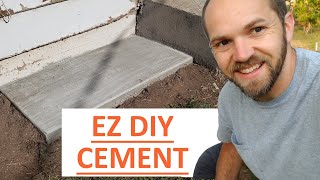 Concrete Pad for Beginners  DIY (Base for Mini Split)