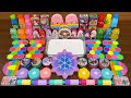MERRY CHRISYMAS !!! Mixing random into GLOSSY slime!!!Satisfying  slime Video #345