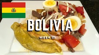 Second spin, country 21: bolivia [international food]
